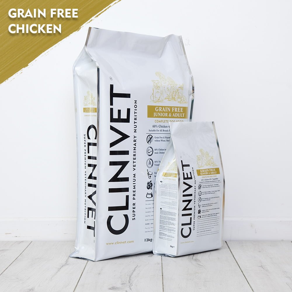 Why Clinivet Grain-Free Chicken Dog Food Offers the Perfect Diet for Junior and Adult Dogs